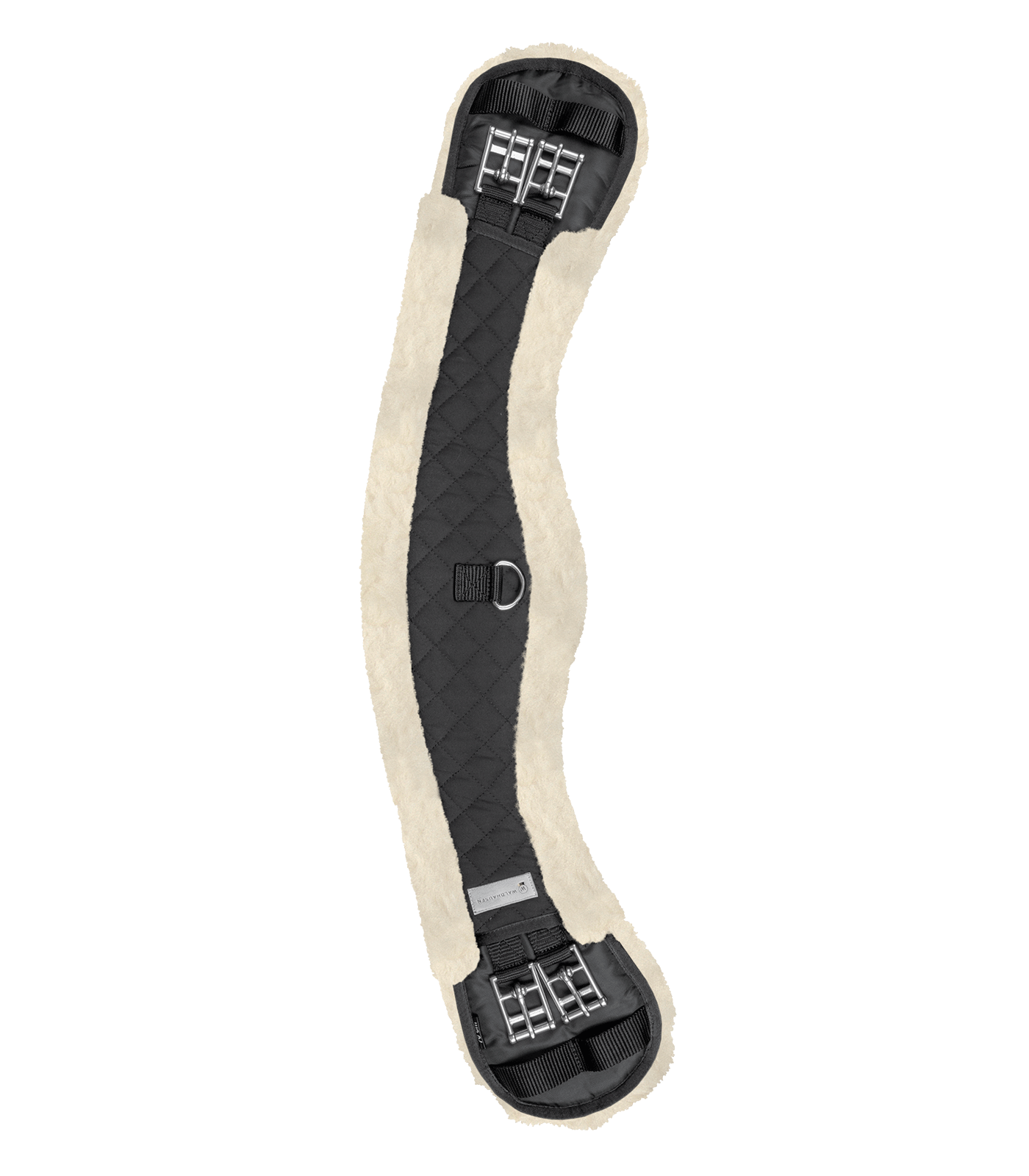 Подпруга  полумесяц выездковая с искусственным мехом от Stable.by