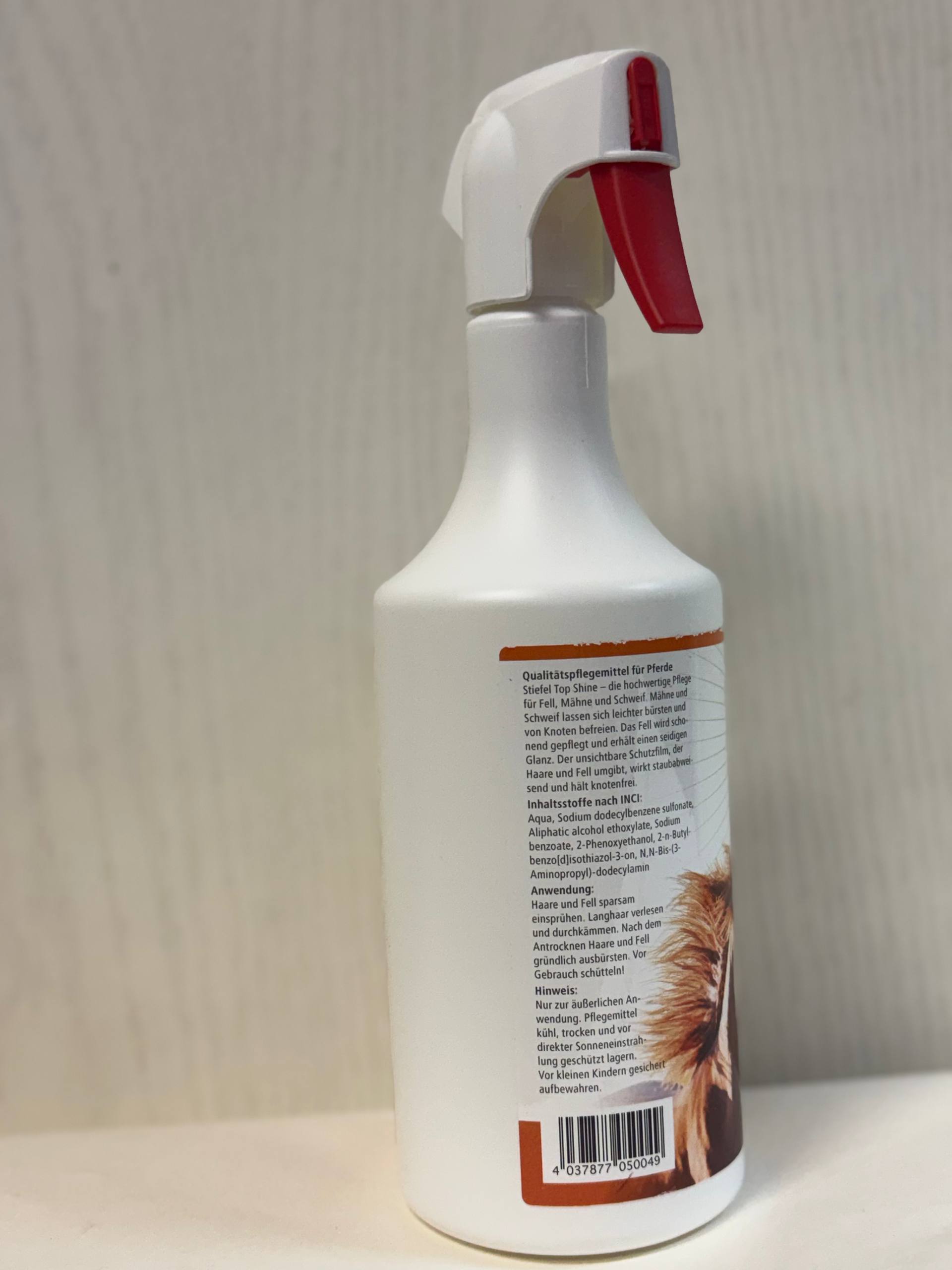 Спрей для гривы, хвоста и шерсти Top Shine 750ml от Stable.by
