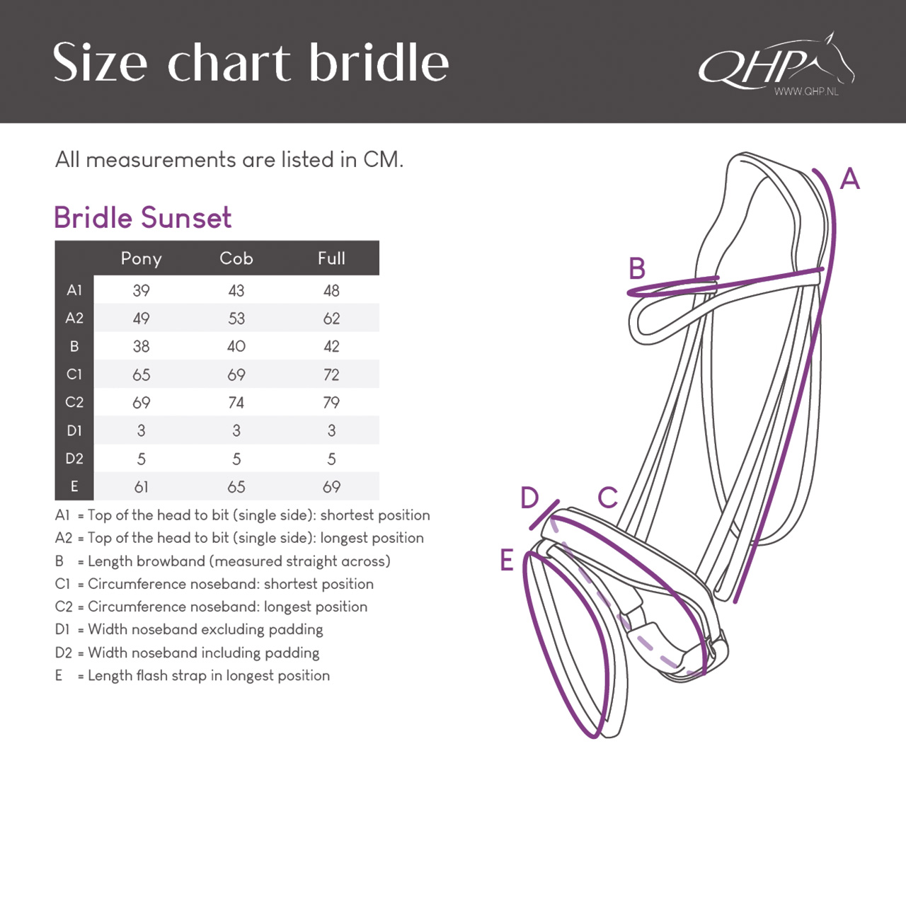 Уздечка Сансет от Stable.by