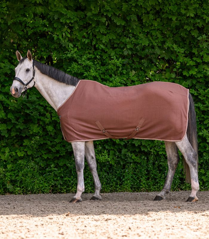 Попона флисовая с кросс ремнями Экономик от Stable.by